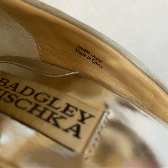 Badgley Mischka Art Deco Heels - Picture 9 of 16